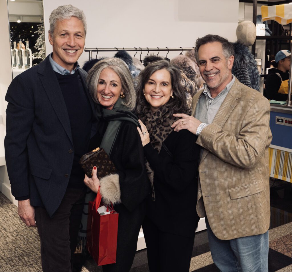 Alex & Janet Madrazo, Michelle & Leo Priola (Photo by George Fiala)