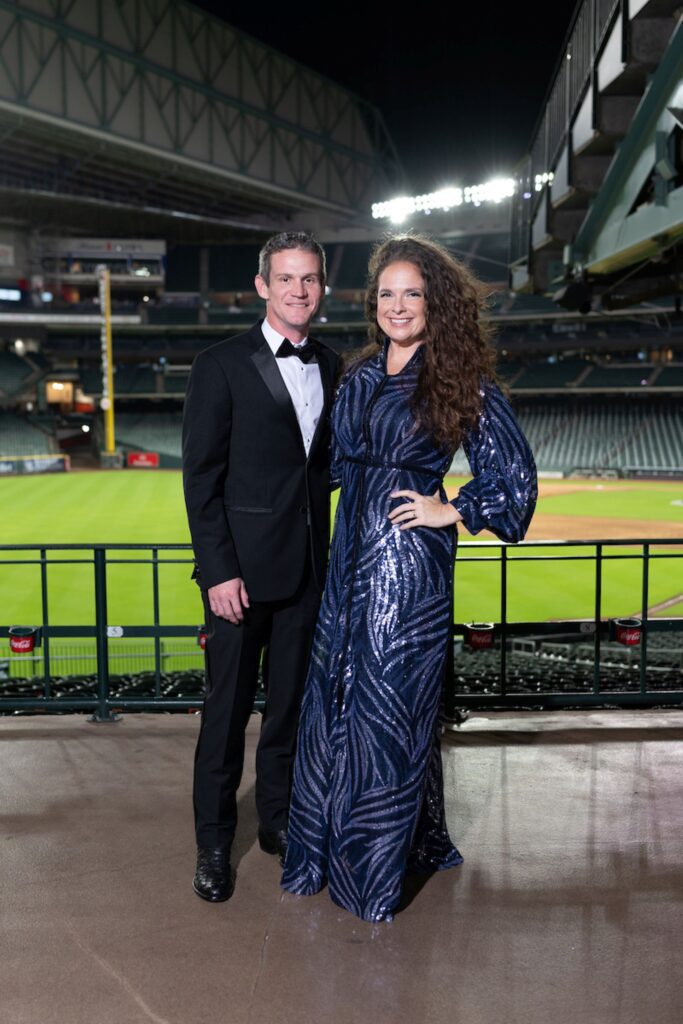 Austin & Monica Buchanan  at the Barbara Bush Houston Literacy Foundation’s Young Professionals 'Storybook Gala' (Photo by Daniel Ortiz)
