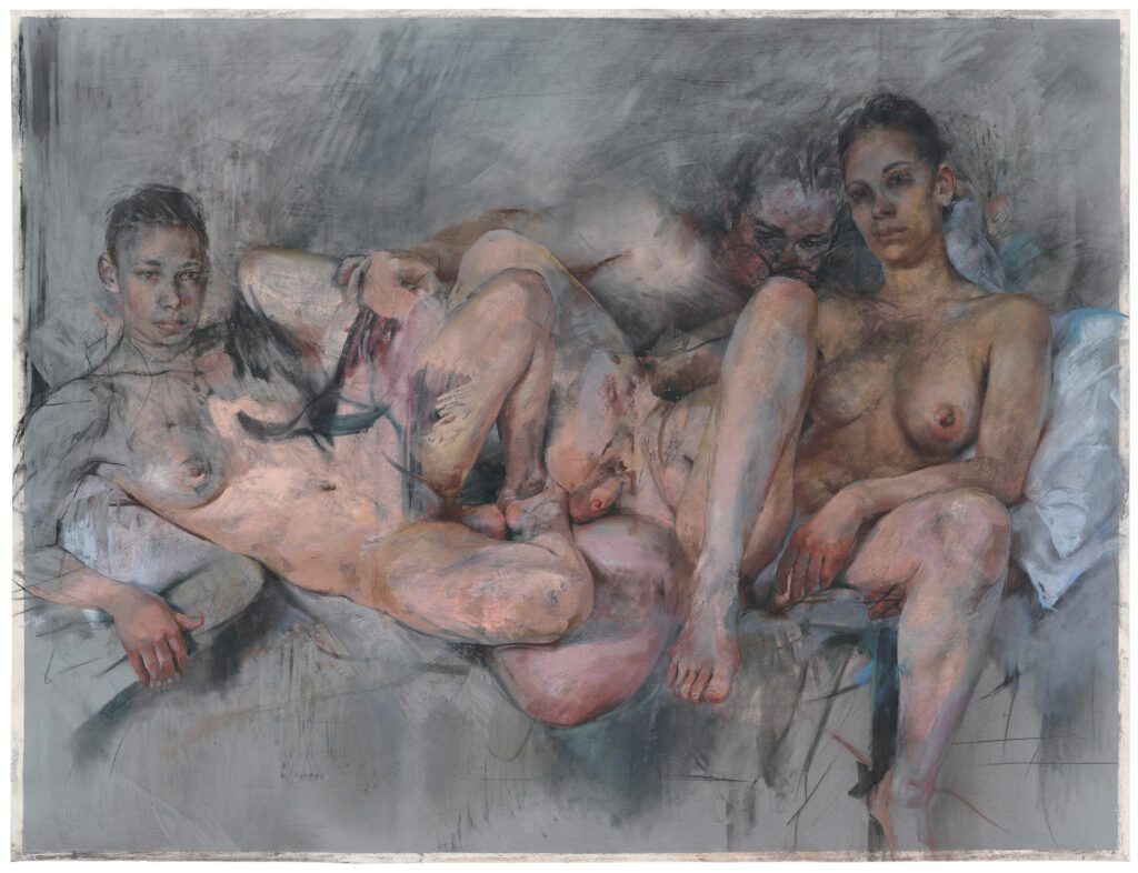 Jenny Saville's "Compass," 2013, at Modern Art Museum of Fort Worth. (Private Collection © Jenny Saville, Courtesy Gagosian)
