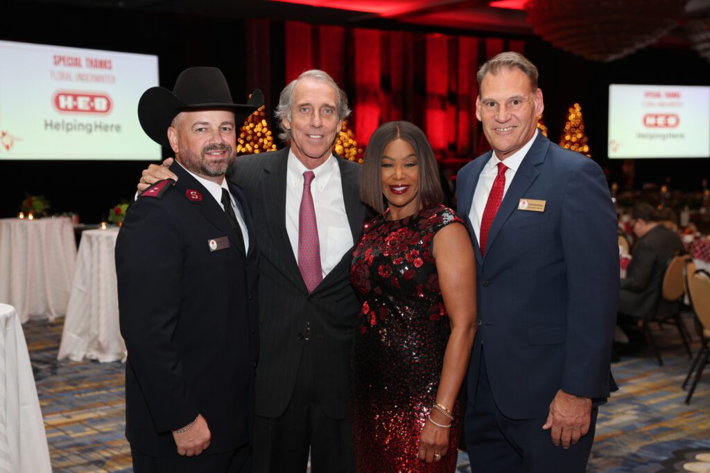 Captain Jeremy Walker, Robert Bland, Deborah Duncan, John Romaka (Photo by Priscilla Dickson)