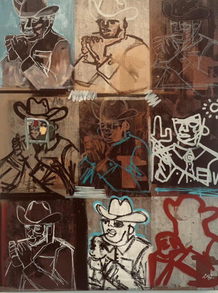 "Marlboro Man Panel" by Clarence James