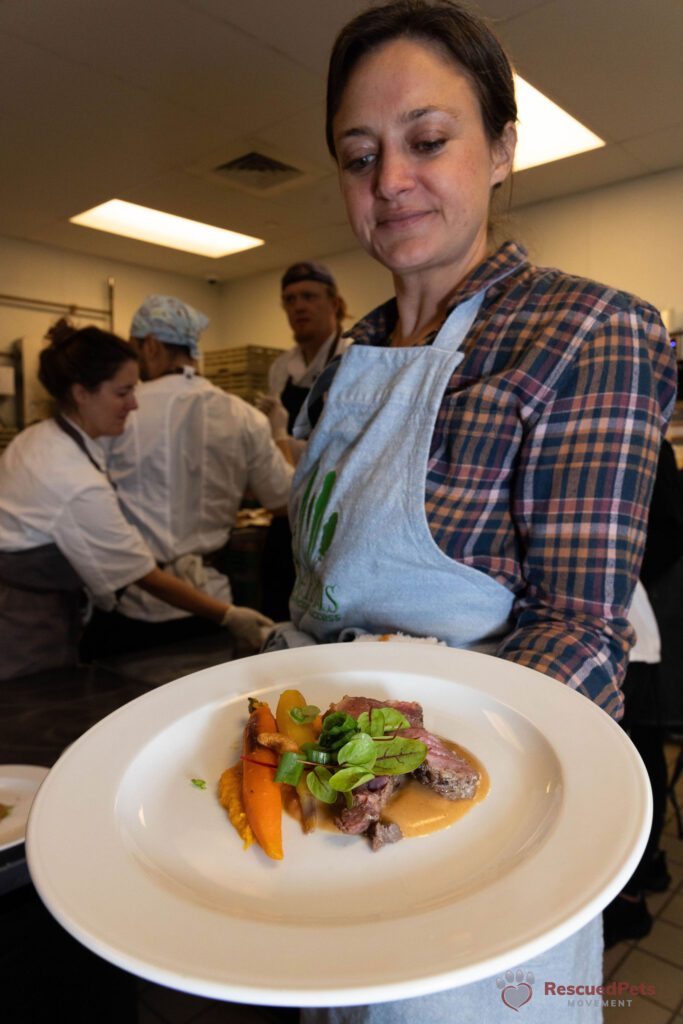 Longtime Chefs for Paws culinary coordinator, Alyssa Doled. (Photo by Pam Ashley Photography)