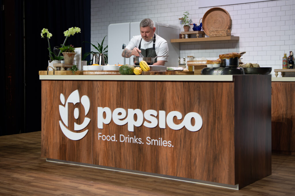 Chef Andrew Swanson, Wolfgang Puck Catering (Photo by Kelly Alexander)