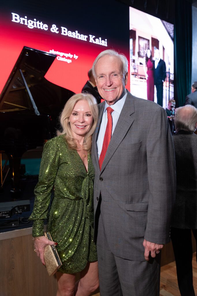Cheryl Boblitt King & Bill King at the dinner honoring 2026 Treasures (Photo by Daniel Ortiz)