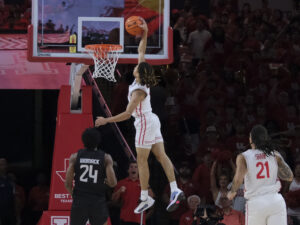 University of Houston Cougars men’s basketball team defeated the Towson Tigers, at the Fertitta Center November 8, 2025