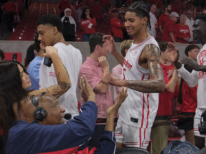 University of Houston Cougars men’s basketball team defeated the Towson Tigers, at the Fertitta Center November 8, 2025