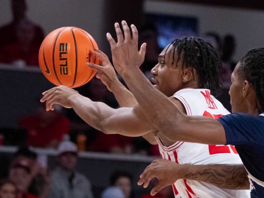 University of Houston guard Mercy Miller is a valuable bench weapon. (Photo by F. Carter Smith)