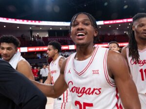 University of Houston Cougars men’s basketball team defeated New Orleans Privateers 99-57 at the Fertitta Center, December 13, 2025