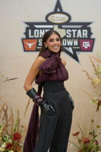 Cotton Holdings Chief Marketing Officer Zinat Ahmed at the Cotton Tailgate; photo courtesy of Cotton Holdings