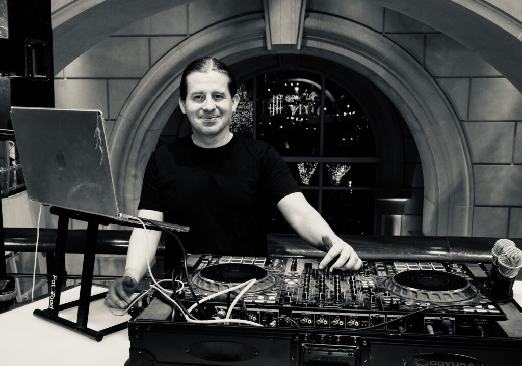 DJ Blake Ward (Photo by George Fiala)