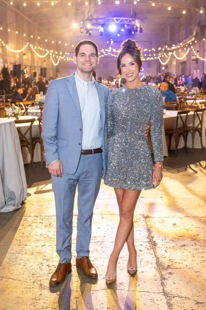 Danielo Davis, Jordyn Groover at the American Cancer Society 'Shuck Cancer Houston' fundraiser (Photo by Jacob Power)