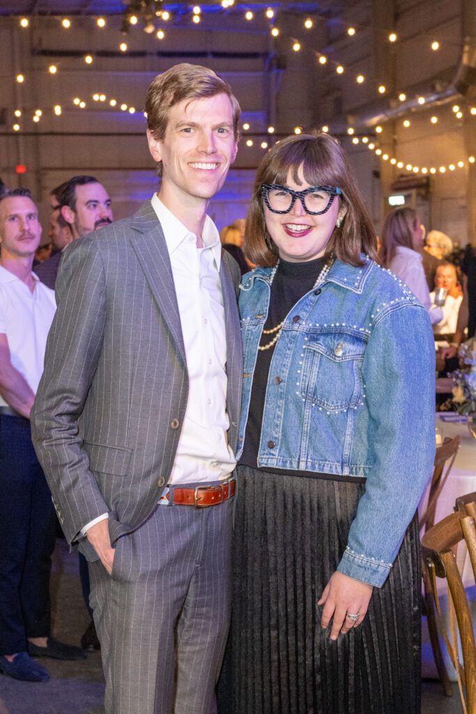 Davis Hance & Kittsie Klaes Hance at the American Cancer Society 'Shuck Cancer Houston' fundraiser (Photo by Jacob Power)