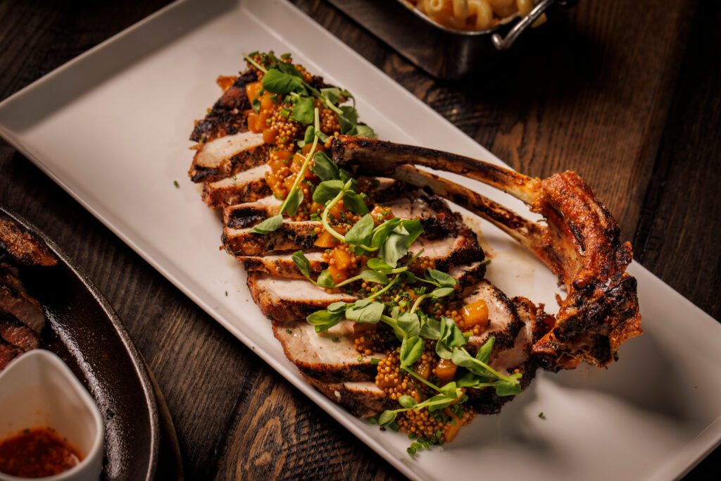 Double Cut Heritage Pork Chop (Photo by Samantha Marie Photography)