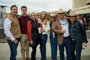 Dr. Ed Buckingham, Dalton Buckingham, Commissioner Dawn Buckingham MD, Reagan McGinnis, Holly Townsend, Johnny and Debra Slaughter; photo courtesy of Cotton Holdings