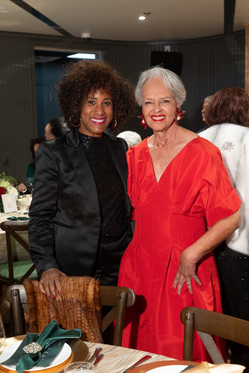 Honoree Joy Sewing and Gayla Gardner (Photo by Daniel Ortiz)