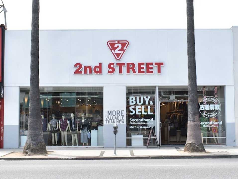 2nd Street's Melrose Avenue boutique in West Hollywood was the Japanese-founded, sustainable retailer's first U.S. store.