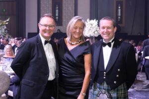 James and Jennifer McLennan, Keith Scott photo credit Wilson Parish