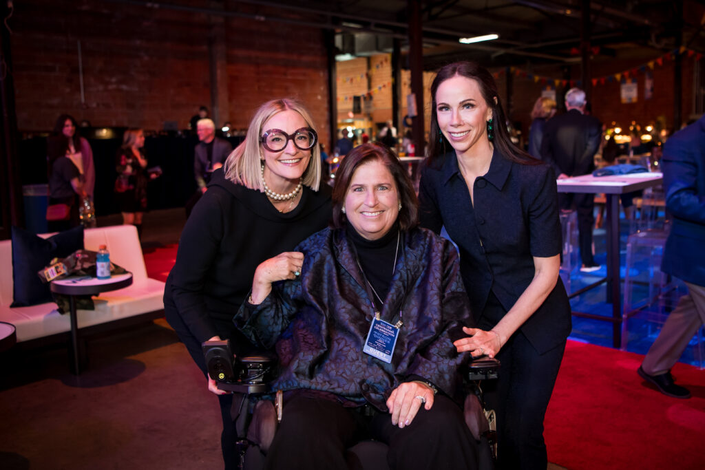 Jennifer Sampson, Mary Templeton, Barbara Pierce Bush (Photo by Kelly Alexander)