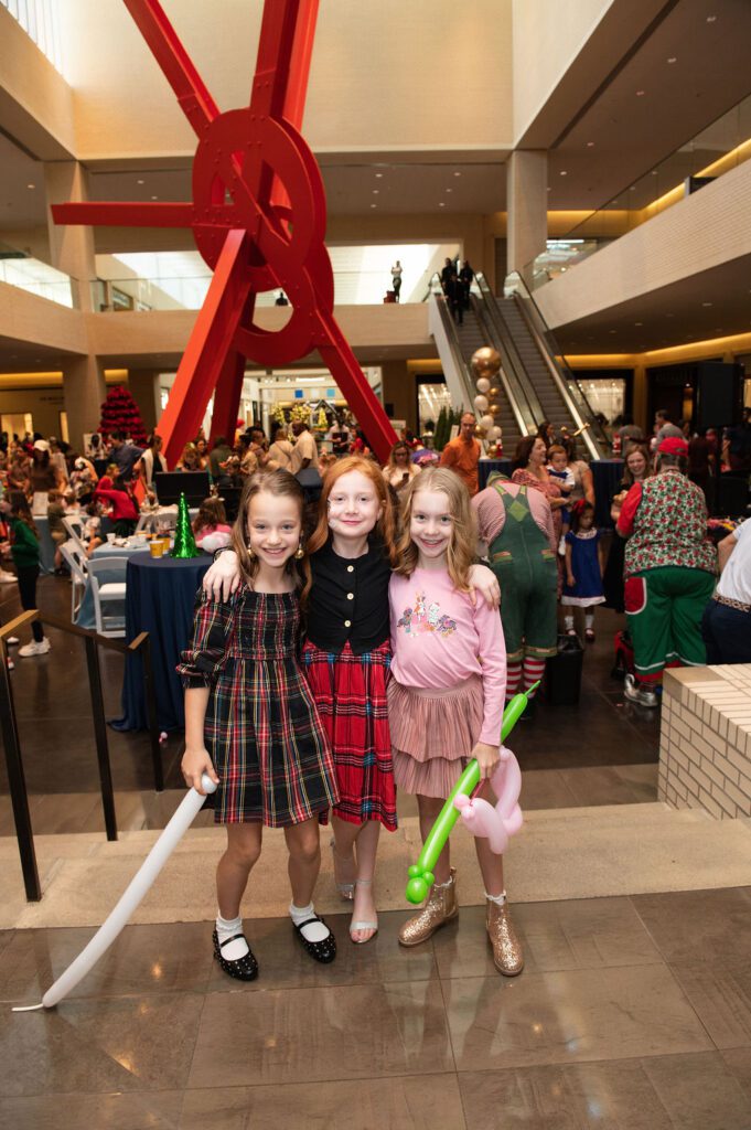 Junior Co-Chair - Manning Fuquay (center) - and friends (Photo by Tamatha Cameron)