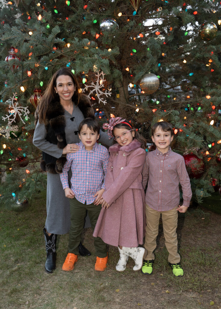Laura, Brooks, Willa, and Hayes Petka (Photo by George Fiala)