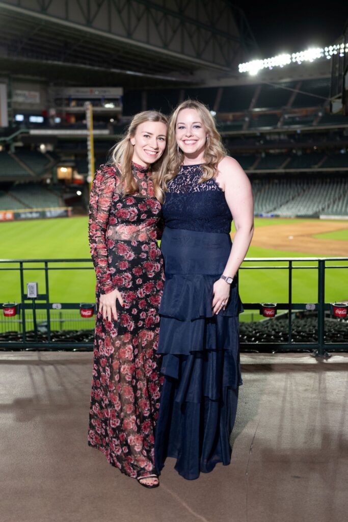 Liz Arrigo, Elizabeth Galante at the Barbara Bush Houston Literacy Foundation’s Young Professionals 'Storybook Gala'  (Photo by Daniel Ortiz)