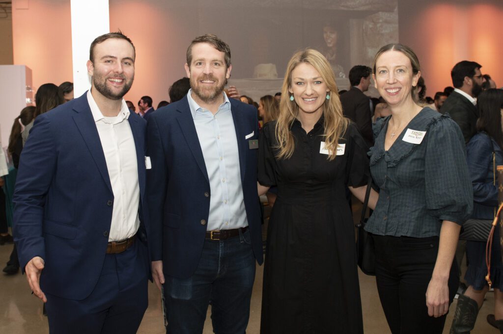 Logan Caldwell, Alex and Julie Barnes, Alexa Bichsel (Photo by Tamytha Cameron)