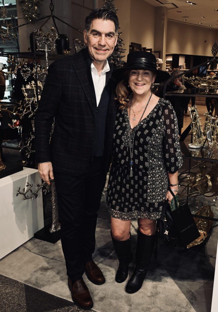 Michael Aram, Debbie Stencer (Photo by George Fiala)