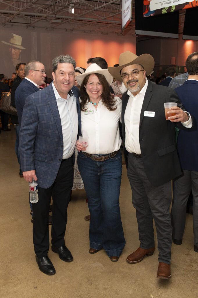 Michale Pusateri, Gayla Mathis, Mahesh Ramchandani (Photo by Tamytha Cameron)