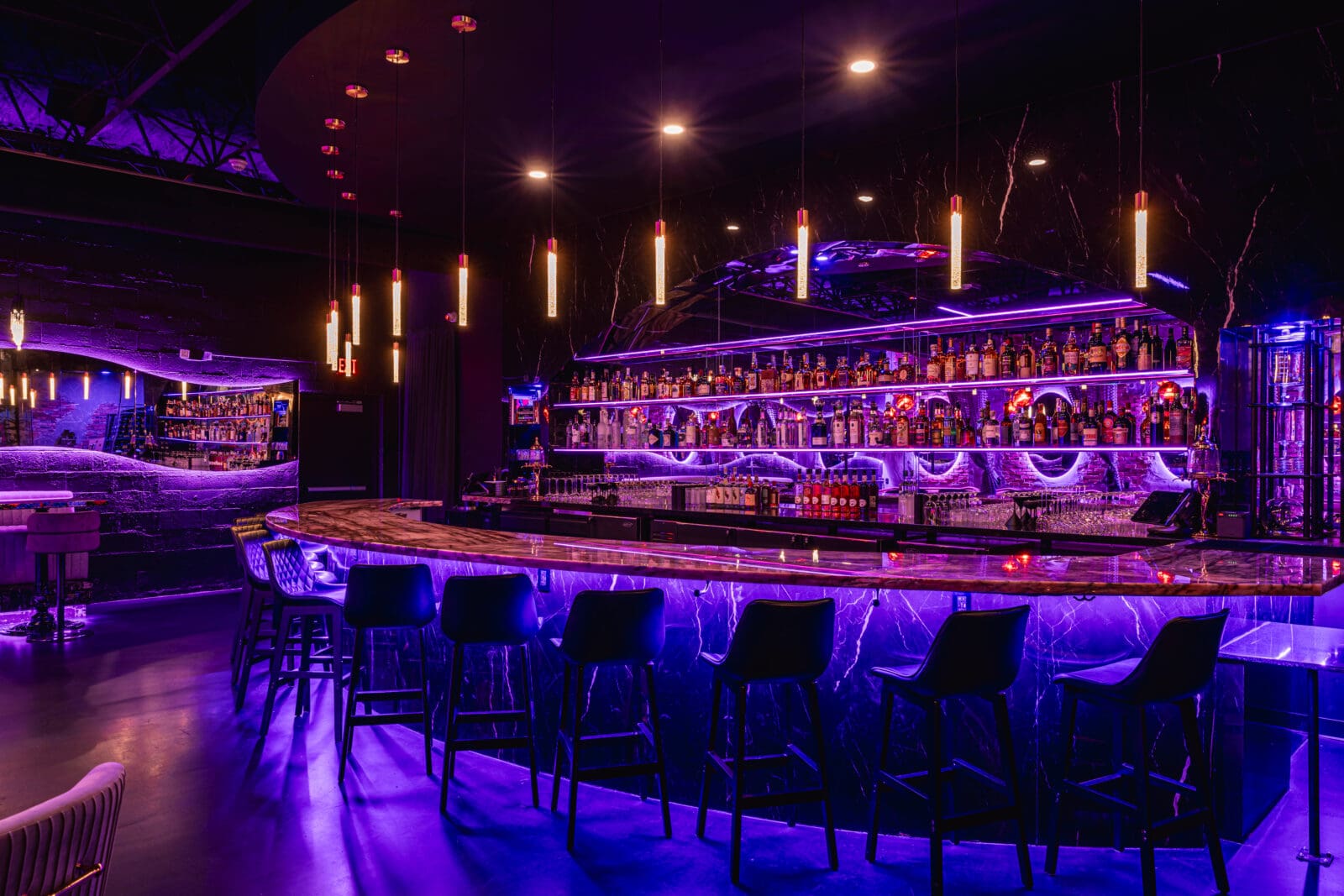 With a 20-course tasting menu and an immersive, multi-room design, Punk Noir challenges the conventions of fine dining. (Photo by Samantha Marie Photography)