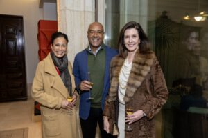 Paula and Reggie DesRoches, Phoebe Tudor