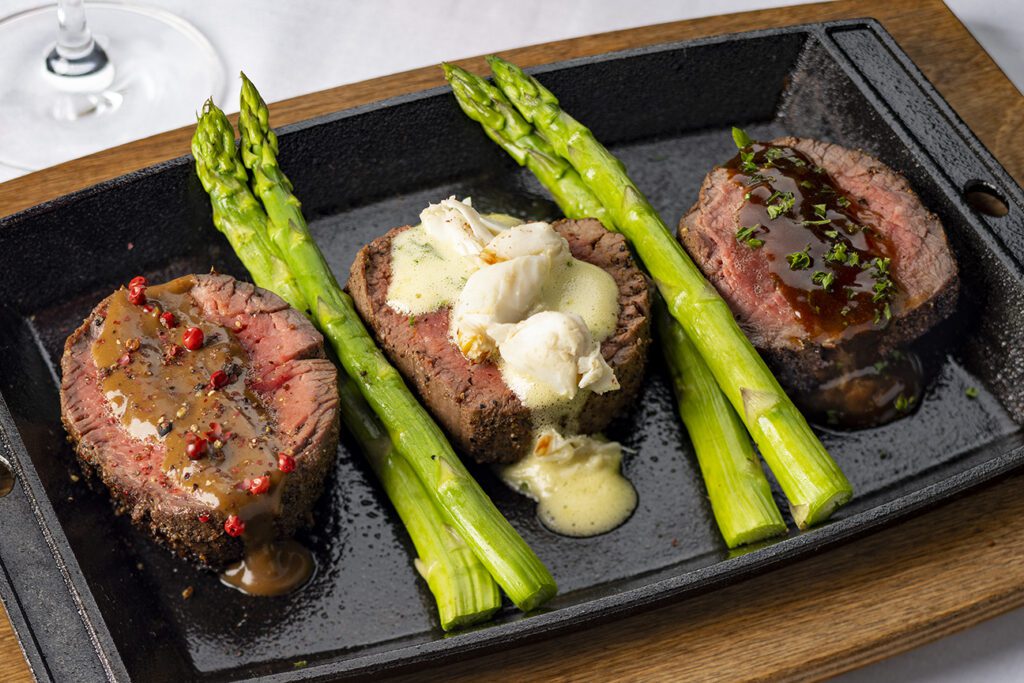 Treat yourself to a perfectly prepared filet at Perry's Steakhouse. (Photo courtesy of Perry's) 