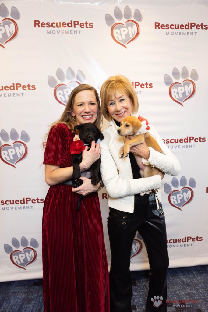 Shelby Roquemore, executive director of Rescued Pets Movement, and Cherry Whitley knows what Chefs for Paws means. (Photo by Pam Ashley Photography)