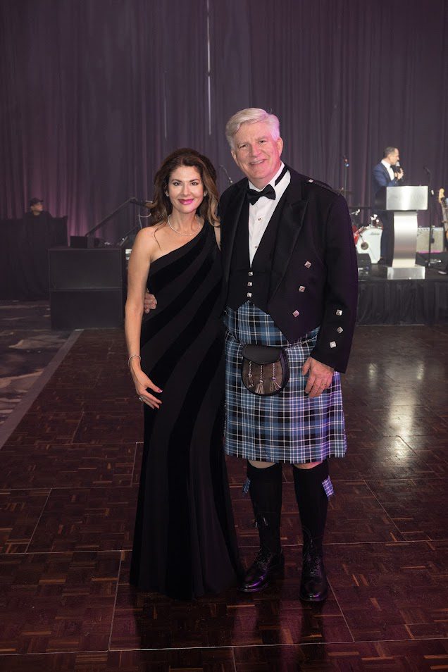Sloan Pipella Clark & Alec Clark at the British American Foundation of Texas Gala (Photo by Wilson Parish)