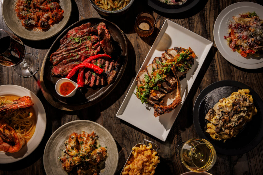 The Saint, which first opened in 2023, quickly became known for their spin on "comfort-driven Italian classics" paired with Texas-sourced steaks. (Photo by Samantha Marie Photography)