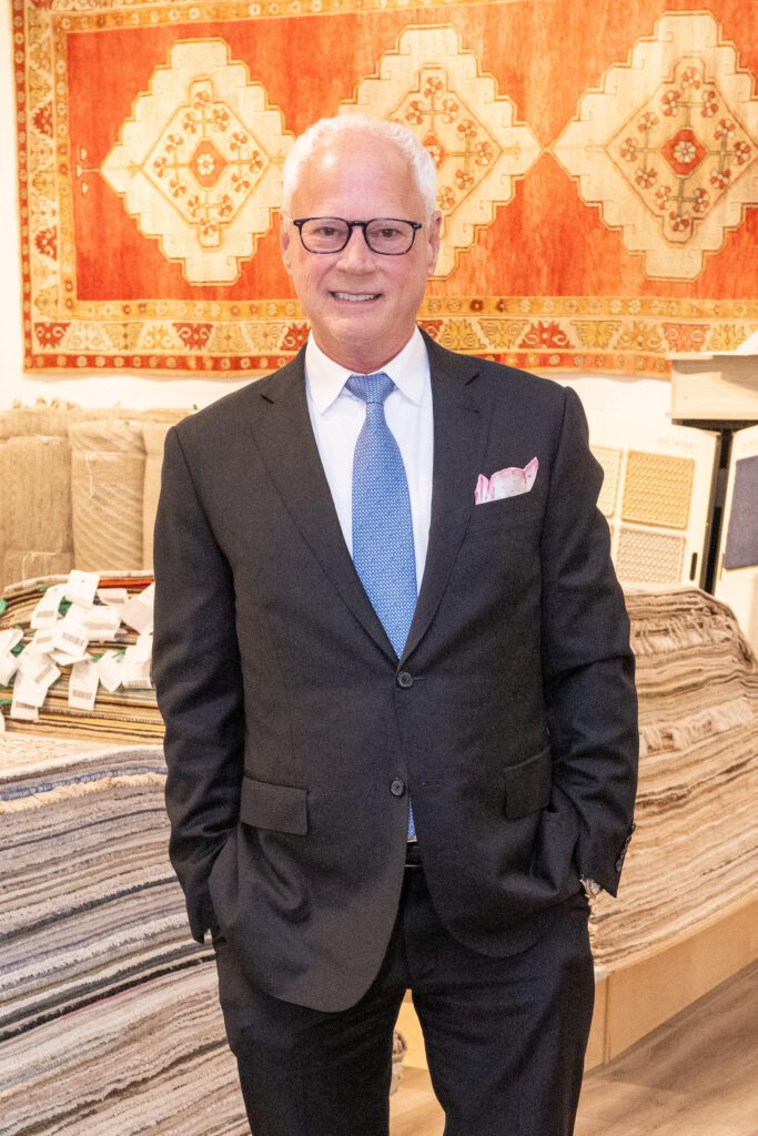 Tripp Carter at the Decorative Center Houston holiday wreath event benefiting the Salvation Army