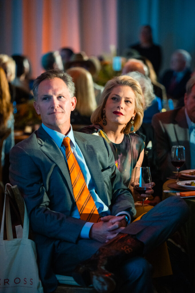 Audience members at the Ucross gala