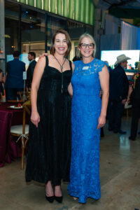 Ucross Gala – Ucross President & Executive Director Caitlin Addlesperger and Program Director Tawni Shuler (1)