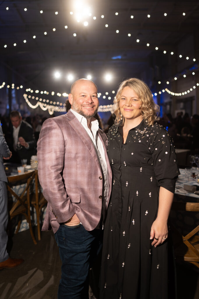Zac & Courtney Harmon at the American Cancer Society 'Shuck Cancer Houston' fundraiser (Photo by Jacob Power)
