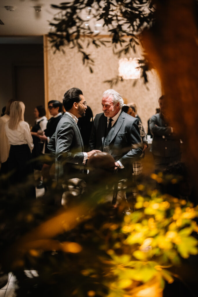 Zaid Ayaz, Tim Elliott (Photo by Chase Hall)