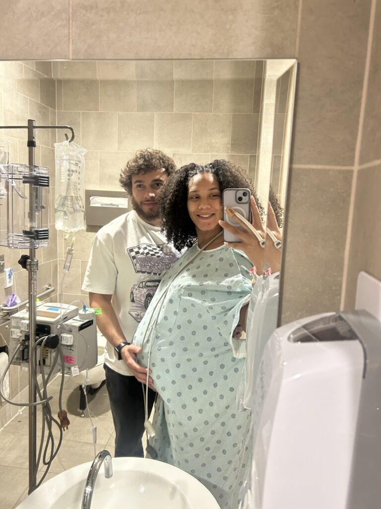 Parham and her husband Justice hoped to start a family, but the emotional roller coaster of negative tests began weighing heavily on her. (Photo courtesy Mya Parham)