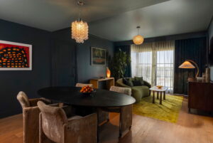 0250 Hotel Daphne – Room, Balcony Suite Seating Areas – by Julie Soefer