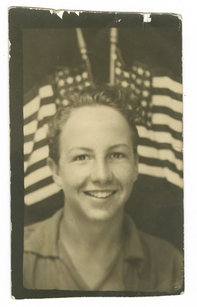 Portrait of Milton [Robert] Rauschenberg, Thomas Jefferson High School, Port Arthur, Texas, circa 1941. (Robert Rauschenberg Foundation Archives, New York)