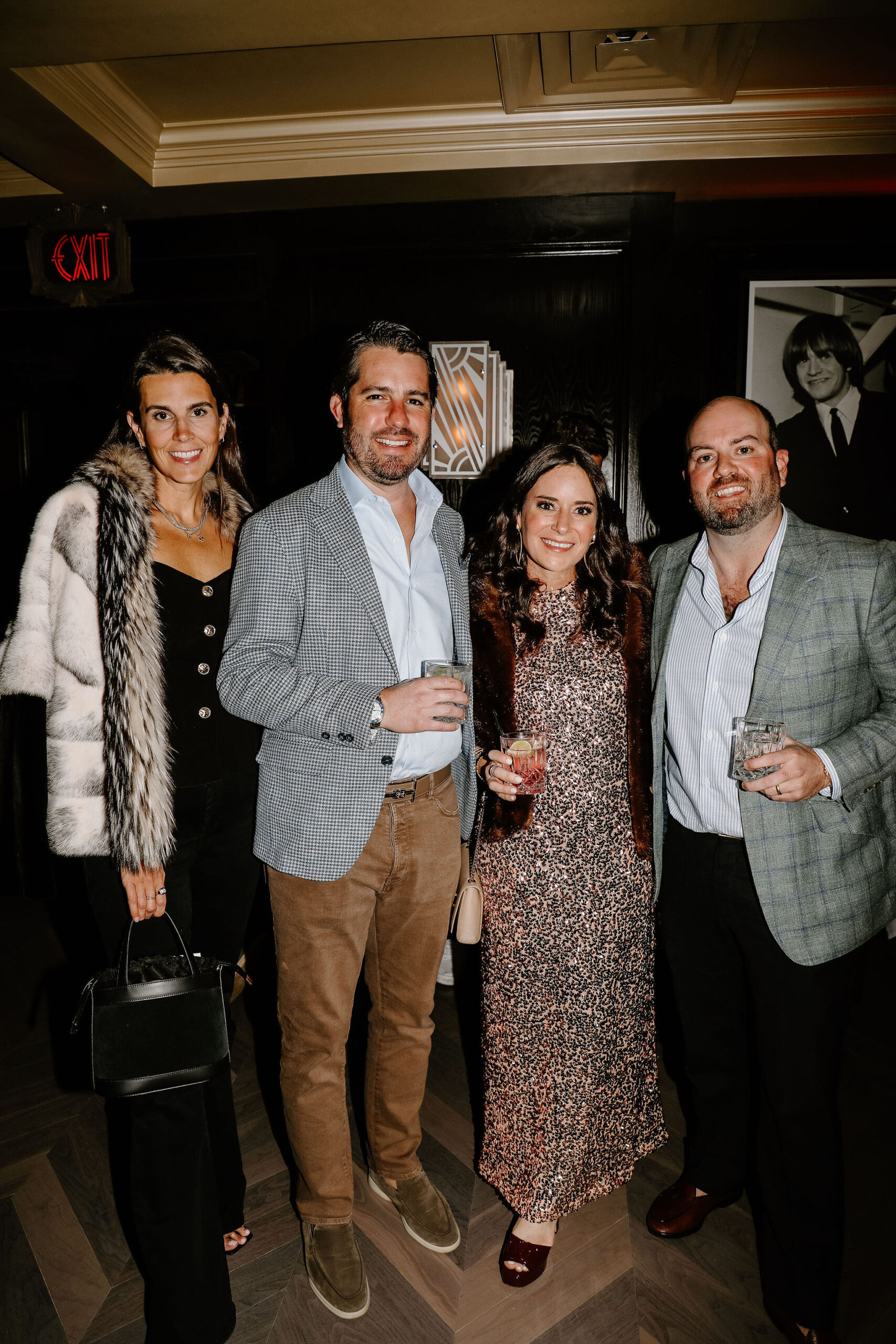 Kathryn & Colby Swain + Christina & David McAllen