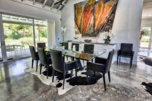 Dining room at Whitehall Ranch