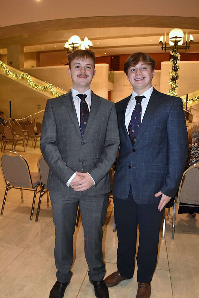 Honor Guard Twins - Hale Hallam, James Hallam (Photo by: Deborah Brown)