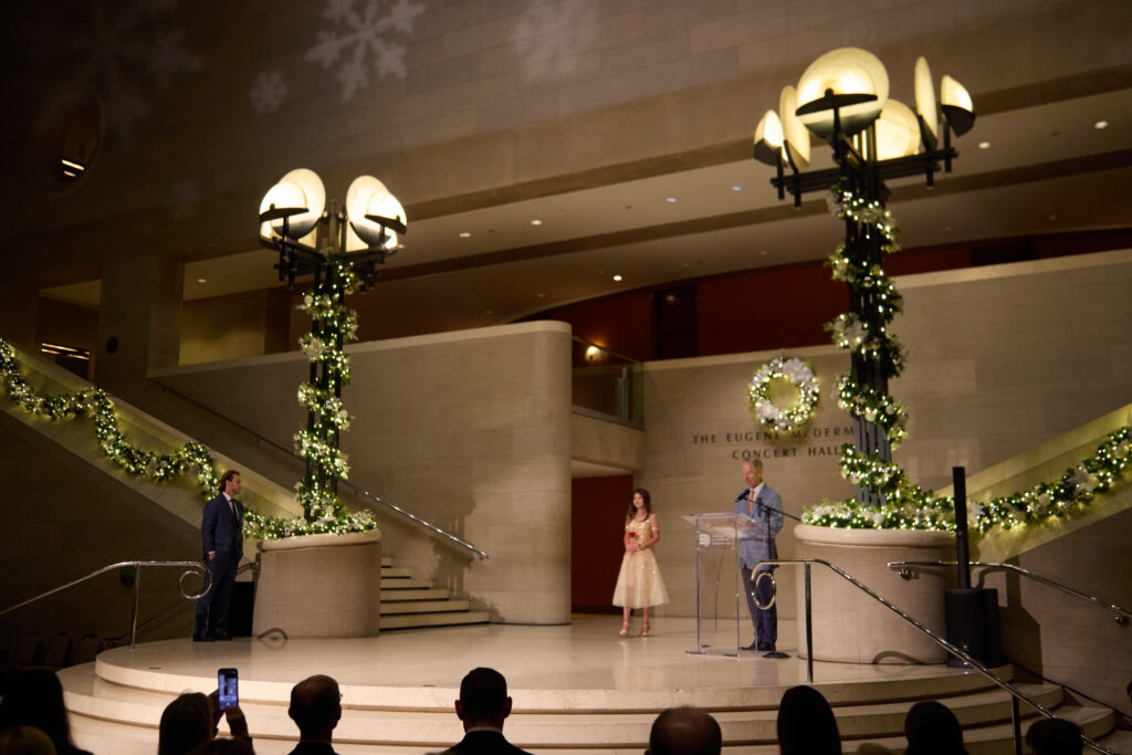 Livia Lange makes her entrance (Photo by: Gittings)