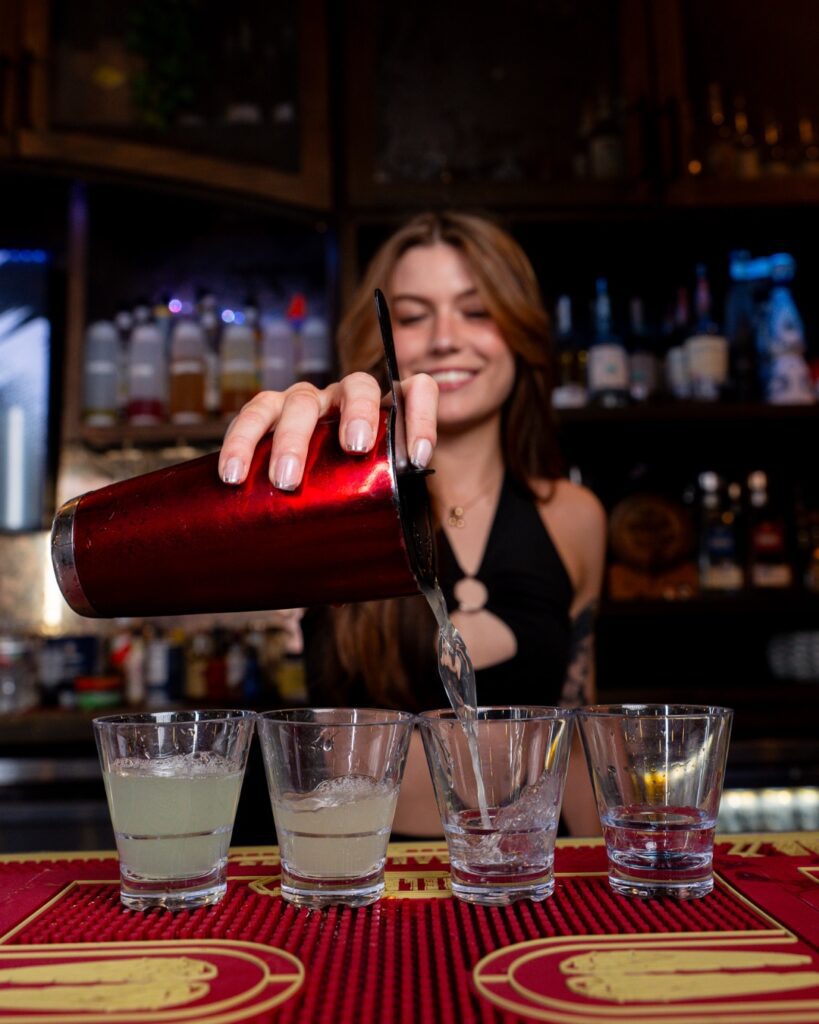 Popular cocktails at Bodega West 7th include the Blind Tiger and Enchanted Mule. (Courtesy)