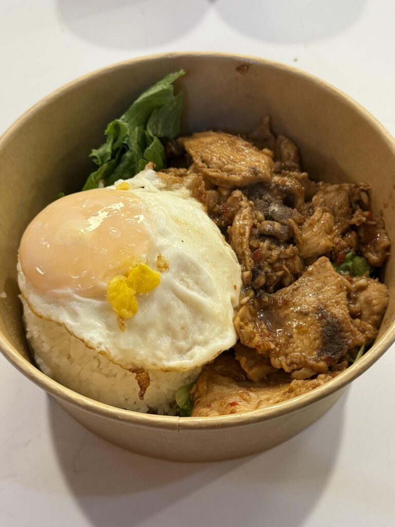 Sweet Stacks offers several rice and noodle bowls for dine-in or carry-out. (Courtesy)