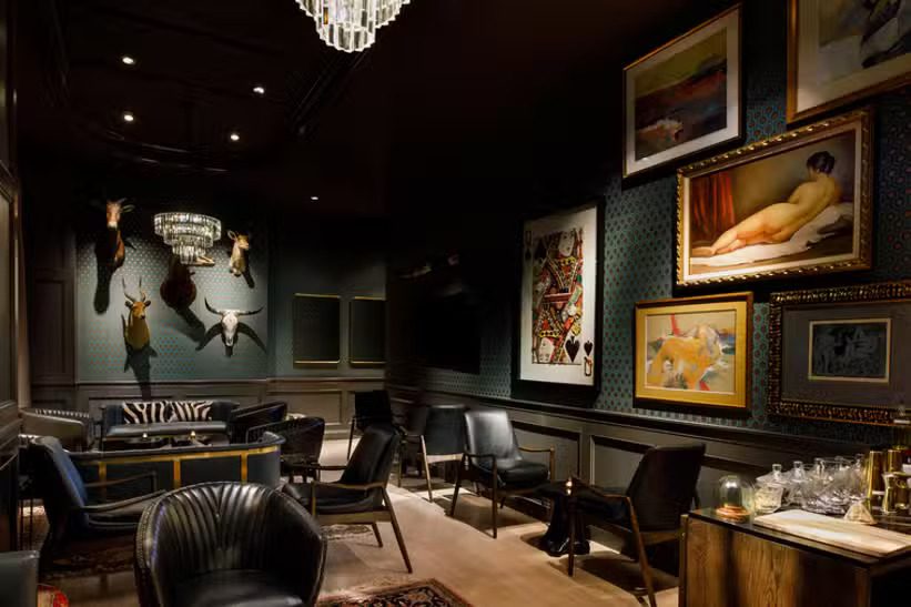Magnum Speakeasy is an intimate, 18-seat cocktail concept tucked behind closed doors inside Grapevine’s Hotel Vin. (Courtesy)