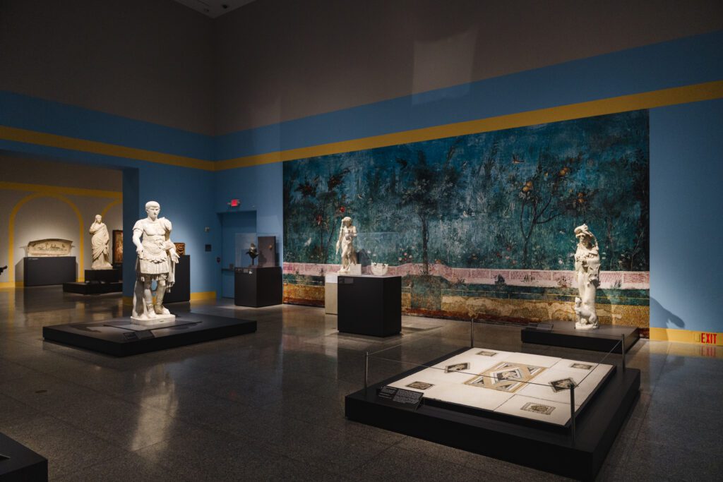 A glimpse at the 'Art and Life in Imperial Rome: Trajan and His Times' exhibition at the Museum of Fine Arts, Houston (Photo by Johnny Than/Catchlight Group)
